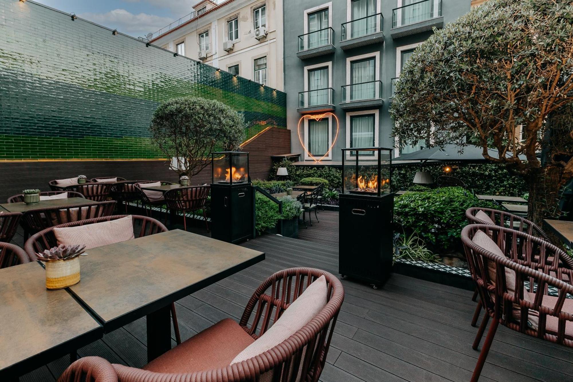 138 Liberdade Hotel Lisbon Bagian luar foto The Garden